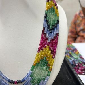 Cuentas naturales de corte múltiple de estilo Vintage de calidad superior para hacer collares y pulseras, accesorios a la venta - Product Image 1