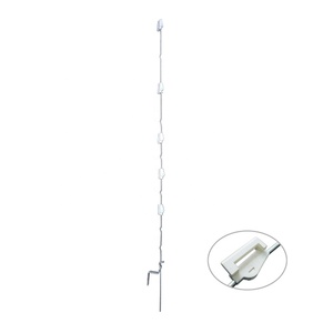 Venta al por mayor poste de acero de estribo pisada de cerca eléctrica de Agricultura de resorte cinta aislante en polímero - Product Image 1