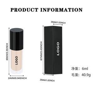 <span class=keywords><strong>Corrector</strong></span> de Color y Maquillaje Vegano Mineral de Larga Duración, Resistente al Agua, 24H, Cobertura Total, 22 Colores, Marca Privada - Product Image 2