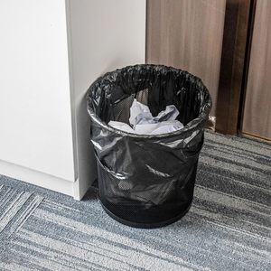 4 Gallon <b>Black</b> Flat Top Trash Bags, 100CT Heavy Duty Leakproof <b>Bin</b> Liners, Disposable Small Garbage Bags for Home <b>Kitchen</b> - Product Image 4
