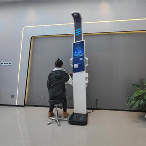 Máquina Inteligente Todo en Uno para Chequeos de Salud, Medición de Altura/<span class=keywords><strong>Peso</strong></span>, Construcción de Acero, para Autoservicio de Salud Comunitaria - Product Image 5