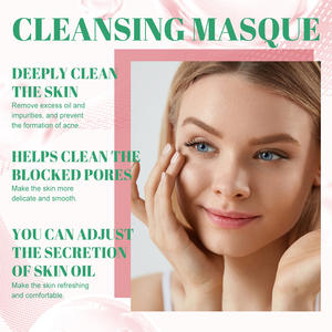 Masque en argile à la fraise en stick Nettoie en profondeur Élimine les points noirs Contrôle le sébum Peau grasse 3-4 fois par semaine 40g - Product Image 5