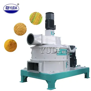 YUDA 5 -- 8ton/h Animal Fish Feed Ultrafine Crusher Machine Prix Repas Ultra Fine Pulvérisateur Poudre Broyeur