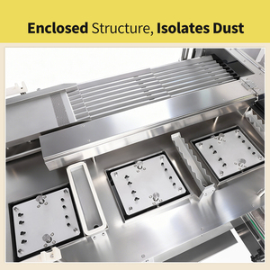 เครื่องนับภาพแคปซูล CCD Vision อัตโนมัติกล้อง AI เครื่องนับเม็ดความเร็วสูง16เลน - Product Image 6