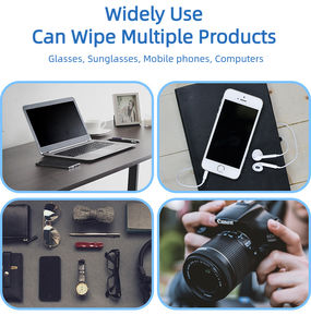 ガラスとジュエリー用のカスタムロゴ印刷マイクロファイバー防曇クリーンクロスマイクロファイバー眼鏡クリーニングクロス - Product Image 6