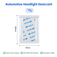 Poudre de chlorure de magnésium à haute absorption 10g, déshydratant pour phares automobiles anti-condensation