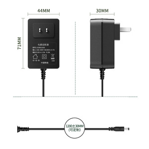 Adaptateur secteur 9V 1A DC, prise US 71x44x30mm pour décodeur, modem optique, appareil de beauté - Product Image 1
