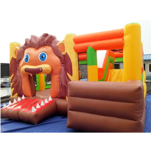 <span class=keywords><strong>Lion</strong></span> Bouncer Bơm Hơi Nhân Tạo Lâu Đài <span class=keywords><strong>Bouncy</strong></span> Nhảy, Bên Ngoài Giá Rẻ Nhà Bouncer Cho Trẻ Em - Product Image 1