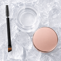 Gel à sourcils teinté waterproof longue tenue végétalien bio avec brosse - Kit cosmétique de beauté à marque privée