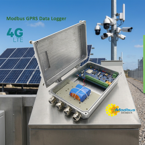 Enregistreur de données GPRS à piles 4G température humidité 4G contrôleur Modbus RS485 enregistreur de données alimenté par batterie - Product Image 1
