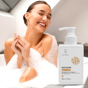 <span class=keywords><strong>Gel</strong></span> de Ducha Vegano Qquaker de Marca Privada con Agua de Arroz Herbal, Blanqueador, Hidratante para Todo Tipo de Piel - Product Image 2