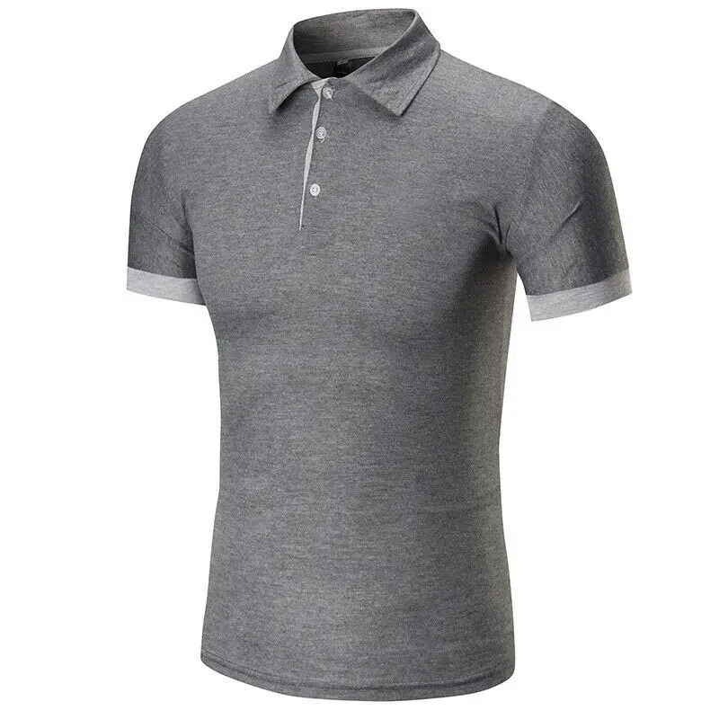 T-shirt de Golf en Polyester vierge, Logo personnalisé, Polo, impression, grande taille, pour homme