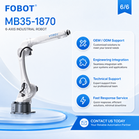 Sistema de Soldadura Láser Industrial de 6 Ejes FOBOT MB35-1870, Solución Integrada por Expert SI para Acero al Carbono