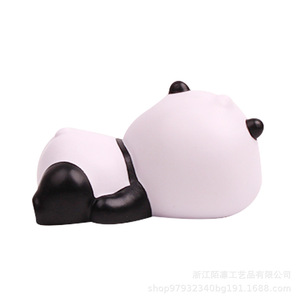 Panda <b>Squishy</b> Toy Pu Material Slow Rebound Stress Relief Gift For Kids 5 7 Years Unisex - Product Image 4