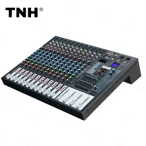 Consola mezcladora de Audio profesional MR 8312, reproductor de DJ, alimentación fantasma independiente, 12 canales, USB, diente azul, 1 unidad