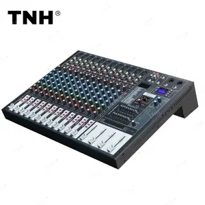 MR-8312 MR 8312 Console de mixage audio professionnelle Lecteur DJ Alimentation fantôme indépendante 12 canaux USB Dent bleue