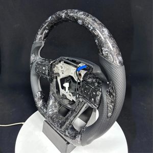 พวงมาลัยคาร์บอนไฟเบอร์ฟอร์จสำหรับรถยนต์โตโยต้า จัดส่งรวดเร็ว รุ่น Hilux Fortuner Innova Wigo Vellfire Anh20 Agya Gr300 LC200 Vellfire - Product Image 6