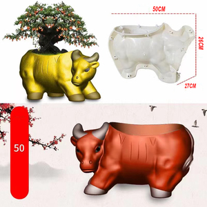 Molde para Macetas con Forma de Vaca, Buey o Toro de Hormigón - Product Image 5