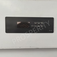 Refrigerador Comercial Vertical de Acero Inoxidable de Una Puerta, Enfriado por Aire, con Bandeja para Exhibición de Bandejas GN