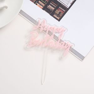 ป้ายอะคริลิคสองชั้นสำหรับตกแต่งเค้ก ตัวเลขสุขสันต์<span class=keywords><strong>วัน</strong></span><span class=keywords><strong>เกิด</strong></span>สำหรับงานปาร์ตี้ - Product Image 3