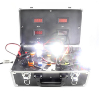 Probador de Bombillas Portátil para Auto, Medidor de Potencia y Voltaje, Caja Probadora de Bombillas LED, Modelo Universal para Autos y Otros Accesorios de Iluminación para Vehículos