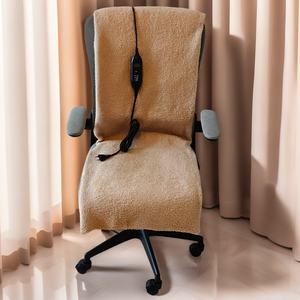Coussin chauffant confortable et chaud pour l'hiver-Coussin chauffant électrique pour siège et dossier pour chaises de bureau et de maison - Product Image 3