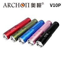 Lampe de plongée Archon V10P 2000 lumens, torche de plongée sous-marine 100m, lumière de remplissage, batterie rechargeable USB 21700 Li-ion