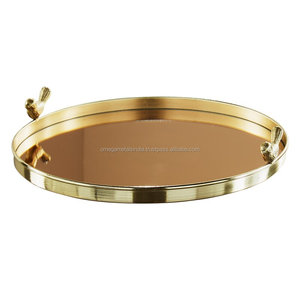 Vàng Trang Trí Kim Loại <span class=keywords><strong>Vanity</strong></span> Tray Cho Trang Trí Nội Thất Và Phục Vụ Bán Buôn - Product Image 5