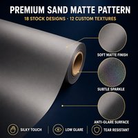 Film de lamination à froid holographique 50 microns à effet sable scintillant en rouleau, vente en gros directe usine pour impression d'autocollants