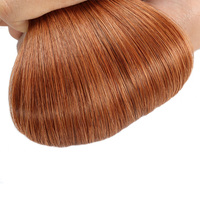 Échantillon gratuit Nano Tip Invisible Micro Liens Anneau Boucle Double Trame Humaine Indienne Droite Vierge Russe Remy Extensions de Cheveux