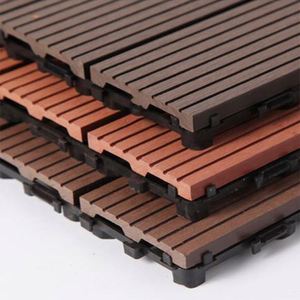 China Manufacture Acacia Wpc Rubber Teak Outdoor <b>Deck</b> Tiles - Product Image 6