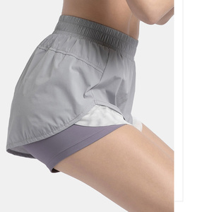 Active women's sports short men pocket Fitness Yoga sports workout <span class=keywords><strong>gym</strong></span> running - Product Image 5