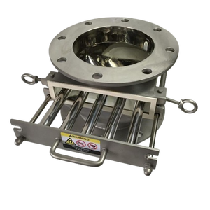 Tolva magnética personalizada de acero inoxidable, fácil de limpiar, rejilla 12000GS, separador magnético, filtro magnético para cajón - Product Image 3