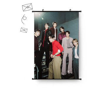 Poster in Tessuto con Foto dei Bangtan Boys 2026, JUNGKOOK, JIMIN, <span class=keywords><strong>Taehyung</strong></span>, JK, V, RM, JIN, J-hope, Decorazioni da Appendere - Product Image 3