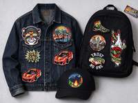 Écussons brodés et appliques thermocollantes ou à coudre pour vêtements, vestes, jeans et sacs à dos - Badges brodés tendance
