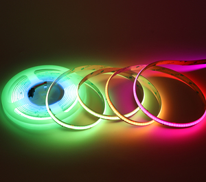 Bande lumineuse flexible RGBIC COB 5V 12V 24V 360leds 432leds 576leds 720leds 840leds Couleur changeante <span class=keywords><strong>multicolore</strong></span> pour la décoration de la chambre DIY - Product Image 3
