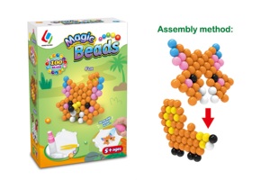 Juguetes Creativos para Niños, Regalo Personalizado, Cuentas Mágicas de Agua 3D de 5 mm, Estimulan la Creatividad e Imaginación de los Niños, Kit de Cuentas Fusibles - Product Image 4