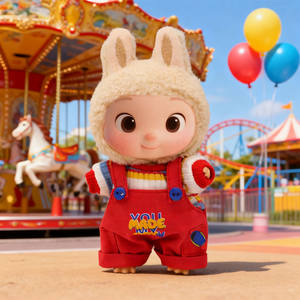 Prima seconda generazione smaltato da 17cm per bambola vestiti per bambini Set scatola cieca vestiti appesi peluche accessori per abbigliamento - Product Image 1