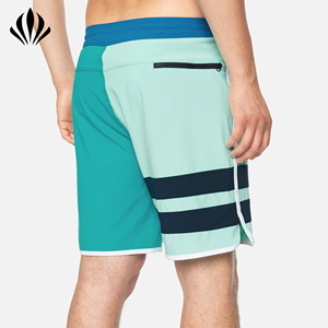 กางเกงขาสั้นชายหาดแฟชั่นใหม่ 18 นิ้ว รุ่น Phantom <span class=keywords><strong>Block</strong></span> Party ขอบเอวตัดสี - Product Image 2