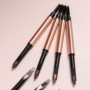 Crayon à <span class=keywords><strong>sourcils</strong></span> double-embout imperméable de qualité supérieure, personnalisable avec logo, pointe biseautée et brosse, vente en gros directe usine - Product Image 5
