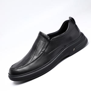 รองเท้าหนังทรงเหลี่ยมสำหรับผู้ชายสไตล์ลำลองธุรกิจที่ขายดีที่สุดในปี 2025 ระบายอากาศได้ดี - Product Image 5