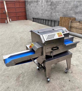 Máquina rebanadora de carne cocida automática profesional Máquina cortadora de rebanadas de carne de res máquina cortadora de carne - Product Image 3