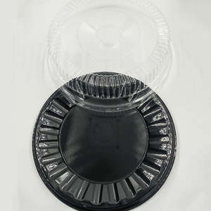 Fabriek Direct Wegwerp Food Grade 4 Compartiment Kaas Cake Box Pet Plastic Dessert Verpakking Voor Take Away Snacks Blister - Product Image 2