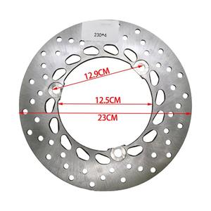 วัสดุอลูมิเนียมอัลลอยด์ CNC แผ่น<span class=keywords><strong>เบรค</strong></span>หลังและดิสก์เบรกหลังสำหรับการปรับเปลี่ยนรถจักรยานยนต์มีความมั่นคง - Product Image 2