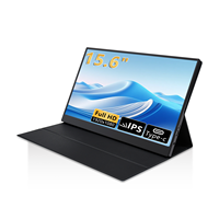 Moniteur portable OEM ODM 15,6 pouces avec logo personnalisé, écran FHD IPS, deuxième écran pour ordinateur portable, fabricant source, affichage Type-C pour les entreprises