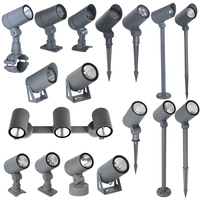 Lampes de jardin LED étanches IP65 en aluminium 220V 3W, lampes de chemin extérieures, lampes de pelouse, lampadaires de paysage, projecteurs LED pour jardin