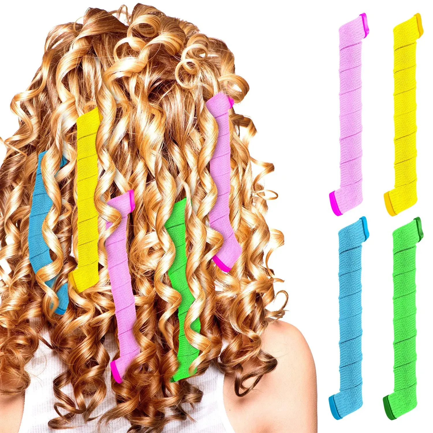 Hot bán chuyên nghiệp không dây tóc Curler tự động ma thuật con lăn mà không cần nhiệt cho salon chất lượng tóc Curls