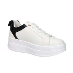 4Us Paciotti Women's Sneakers White Black 37 Chunky Platform <b>Shoes</b> - Product Image 1