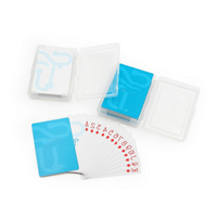 2025 Nouvelle conception de cartes à jouer à pont unique en plastique personnalisé au Koweït avec boîte en plastique