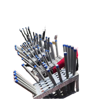 Supports à lettres de 1,2 pouce, 121 tirs, support en aluminium pour feux d'artifice et pétards